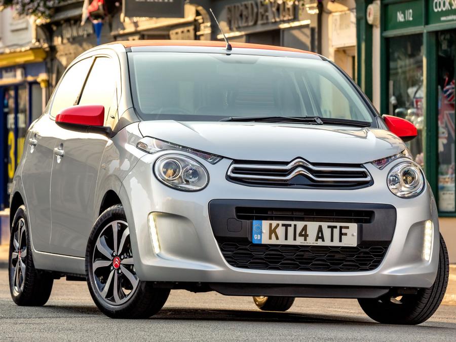  Citroen C1 Airscape 5-Door 2014 года  (UK) (фото 12 из 14)